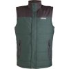 Pánská vesta Alpine Pro Ruger zelená/tyrkysově zelená