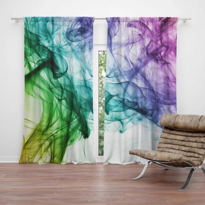 Sablio Závěs Barevný efekt: 2ks 140x250cm – Hledejceny.cz