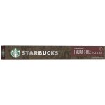 Starbucks ITALIAN STYLE ROAST by NESPRESSO Dark roast Kávové kapsle 10 kapslí – Zboží Mobilmania