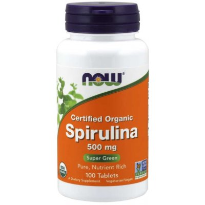 Now Foods Spirulina 500 mg 200 tablet