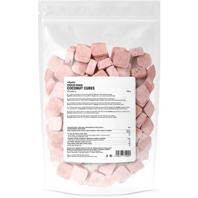 Vilgain Coconut Cubes jahoda 100 g – Sleviste.cz