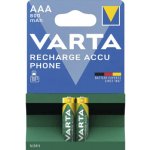 Varta Phone AAA 800 mAh 2ks 58398101402 – Zboží Živě