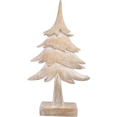 4Home Dekorace z mangového dřeva Frozen Tree 51 cm – Zboží Dáma