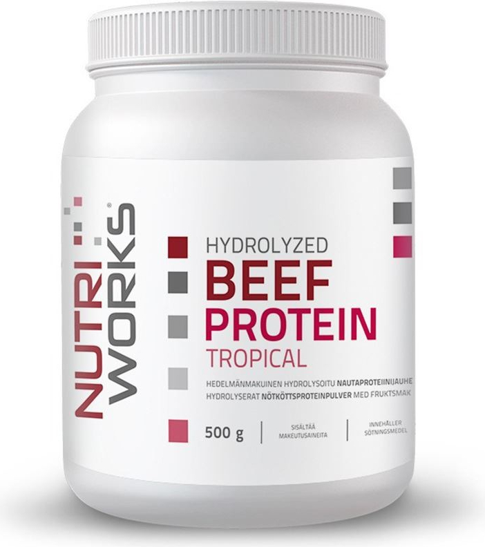 NutriWorks Hydrolyzed Beef Protein 500 g