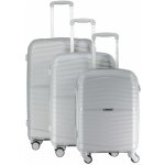 Geographical Norway Canadian Peak Swap stříbrná 91L, 59L, 34L 53x34x21 cm, 65x40x27 cm, 77x47x29 cm – Zboží Dáma