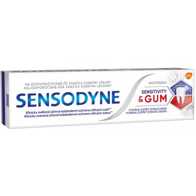 Sensodyne Sensitivity & Gum Whitening 75 ml – Hledejceny.cz