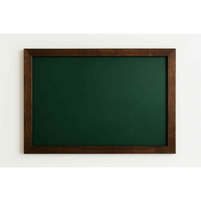 Supraviz Zelená magnetická tabule s dřevěným rámem 60 x 45 cm – Zboží Dáma