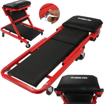 lehátko MAR-POL M80093 2v1 černá – Zboží Mobilmania