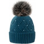 Fashionweek čepice s perlami Wool Pearl mořská modrá – Hledejceny.cz