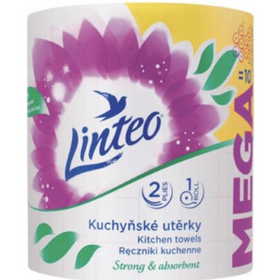 Linteo Mega papírové utěrky 2 vrstvy 100 m – Zboží Dáma