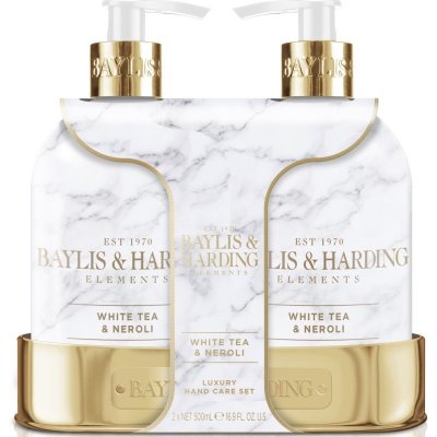 Baylis & Harding Elements tekuté mýdlo na ruce 300 ml + mléko na ruce a tělo 300 ml dárková sada – Zboží Mobilmania