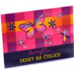 Karton P P Desky na číslice Motýl – Sleviste.cz