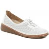 Dámské polobotky Urban Ladies 328-24 bílá dámská nadměrná letní obuv