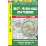 Brdy Příbramsko Rokycansko mapa 1:40 000 č. 417 – Zboží Dáma