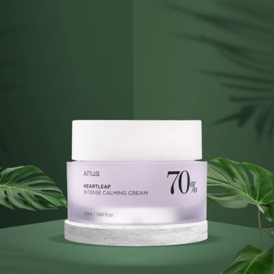 Anua Heartleaf 70 Intense Calming Cream 50 ml – Zboží Dáma