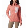 Dámská mikina Columbia Outdoor Tracks Full Zip W 2016014852 faded peach/dusty pink