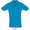 Pánské Tričko SOL's Collection polokošile Perfect Men krátký rukáv pánská COT-25113402201 Aqua