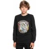 Dětské tričko Quiksilver WAVEY SKULL SS YTH BLACK