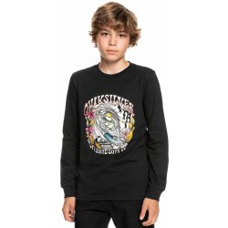 Quiksilver WAVEY SKULL SS YTH BLACK