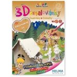 3D omalovánka A4 SET Perníková chaloupka – Zboží Dáma