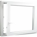 ALUPLAST Plastové okno jednokřídlo bílé 100x100