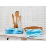 BES Petrovice káro 45x70 Tyrkysová – Zboží Dáma