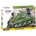 COBI 2570 World War II Americký střední tank Sherman M4A3 – Zbozi.Blesk.cz