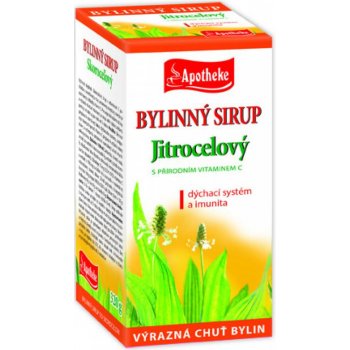 Apotheke sirup jitrocelový s přírodním vit. C 320 g