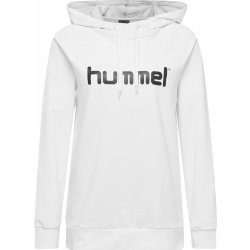 Hummel mikina s kapucí GO COTTON LOGO HOODIE WOMAN 203517-9001