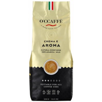 O'Ccaffé Crema e Aroma zrnková 250 g – Hledejceny.cz