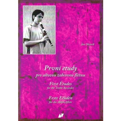 První etudy pro altovou zobcovou flétnu Jan Olejník – Zboží Mobilmania