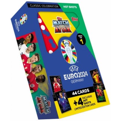 Topps EURO 2024 Match Attax Mega Tin Hot Shots – Sleviste.cz