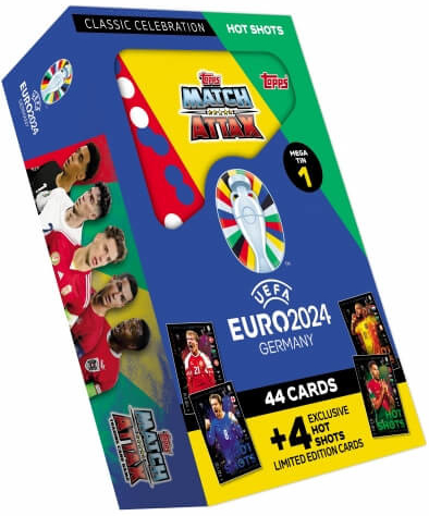 Topps EURO 2024 Match Attax Mega Tin Hot Shots
