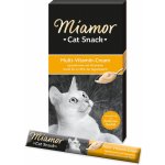 Miamor Cat Snack Cream multivitamín 6 x 15 g – Hledejceny.cz
