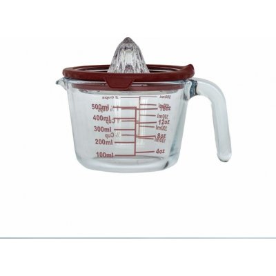 Pebbly PKV-085 Skleněný odšťavňovač na citrusy, ruční, 0,5 l – Zboží Mobilmania