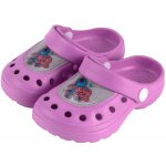 Dívčí nazouváky s 3D efektem lila fialová – Zboží Dáma