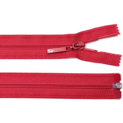 Spirálový zip no.5 rozepínací 55cm - více barev color: 548 červená – Hledejceny.cz