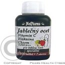 MedPharma Jablečný ocet Vitamín C vláknina chrom 107 tablet