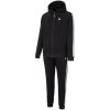 Donnay Flc FZ T/Suit Black/Grey Small