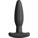 ElectraStim EM3105 Silicone Noir Rocker Butt Plug Small – Zboží Dáma