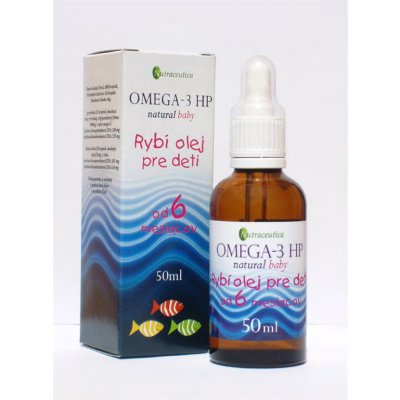 Nutraceutica Rybí olej OMEGA-3 HP natural baby 50 ml – Zbozi.Blesk.cz