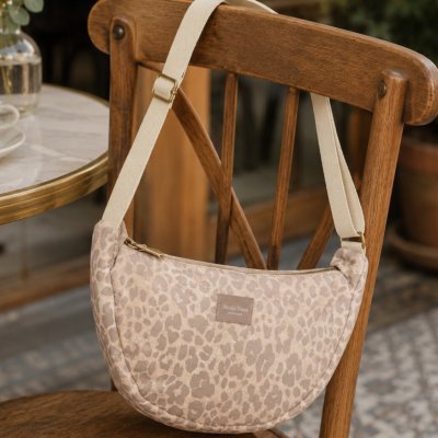 STUDIO NOOS Puffy Adult FANNY kabelka Cream leopard – Zboží Mobilmania