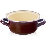 ORION Kastrol BROWN 14 cm 1 l smalt – Zboží Dáma