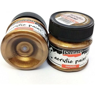 Pentart akrylová barva metalická 50 ml mosaz – Hledejceny.cz