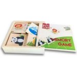 Big tree Pexeso dřevěné: zvířátka 20 ks – Zboží Živě