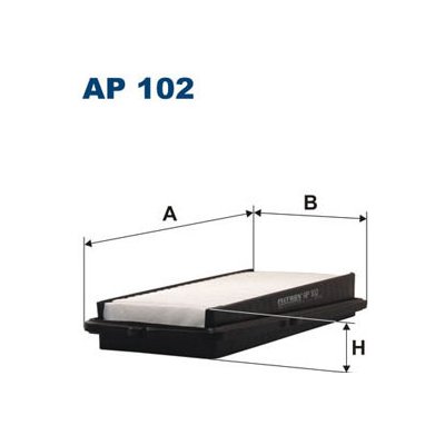 Vzduchový filtr FILTRON AP 102 – Hledejceny.cz