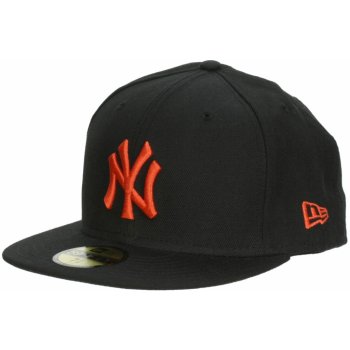 New Era 59F Seasonal Basic MLB New York Yankees Black/Lava Red