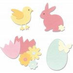 Sizzix Thinlits vyřezávací šablony Velikonoce 11 ks – Zboží Mobilmania