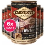 Carnilove Wild Meat Lamb & Wild Boar 6 x 400 g – Hledejceny.cz