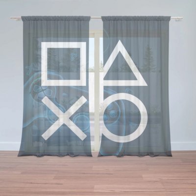 Sablio Záclony Konzole 1: 2ks 150x250cm – Hledejceny.cz